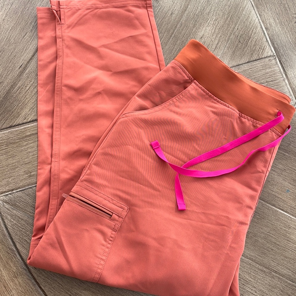 Figs High Waisted Yola Skinny Scrub Pants- xxl petite